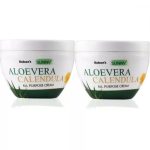 Bakson Sunny All Purpose Aloe Vera Calendula Cream (125g, Pack of 2)