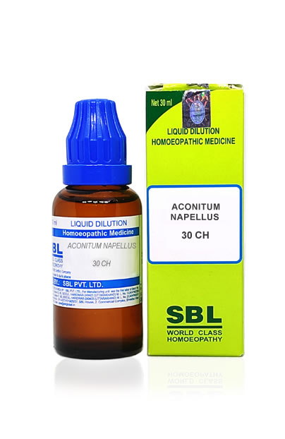 Sbl Aconitum Napellus Dilution 30 Ch
